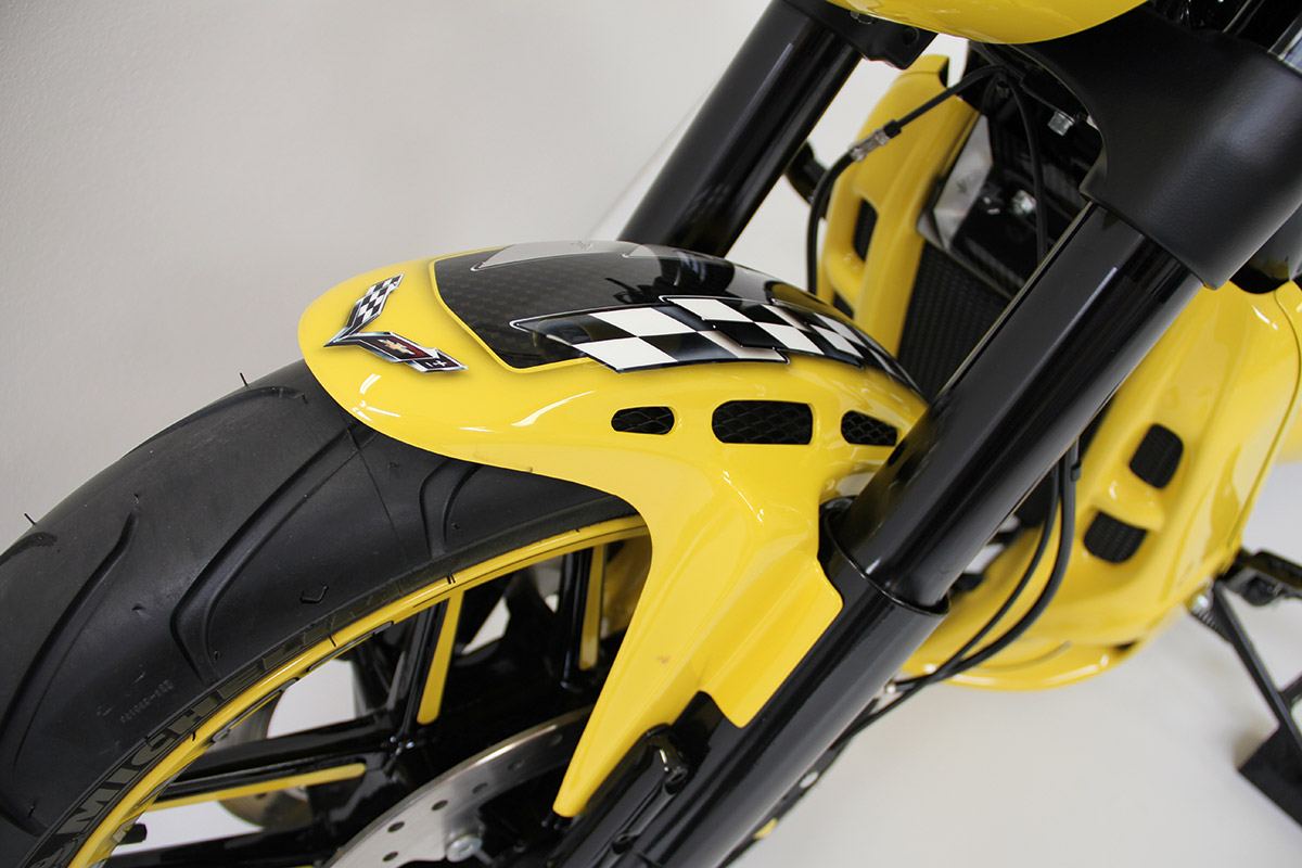 HARLEY V ROD NIGHT ROD SPECIAL - Frontfender CUSTOM V2 (BJ. 2012 - 2017)