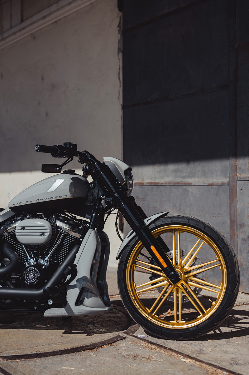 HARLEY - Lenker Griffset (1", E-Gas Modelle, mit Fräsung)