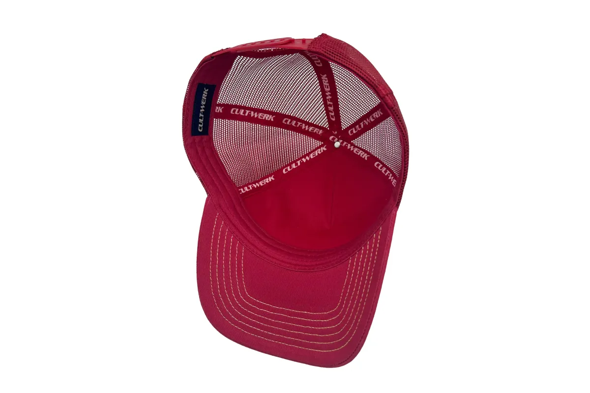 Cult-Werk Heritage Cap - Racing RED