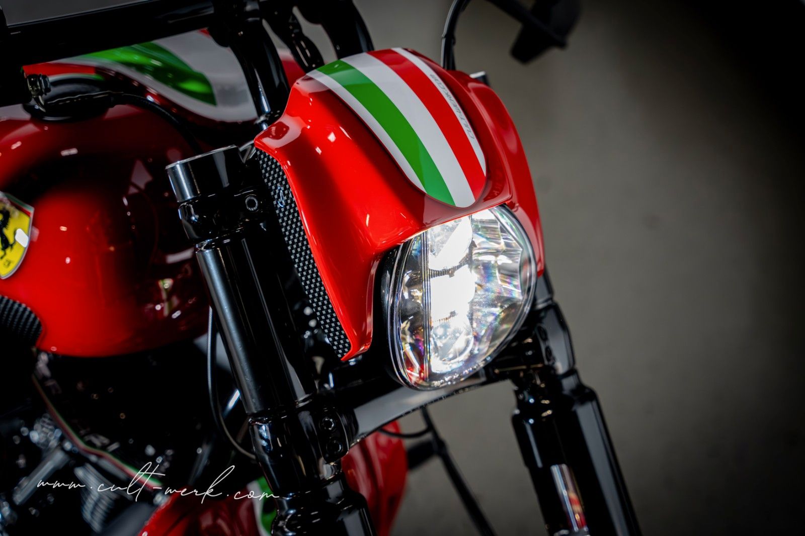 Harley-Davidson Breakout 117 24 FERRARI by CULT-WERK UNIKAT