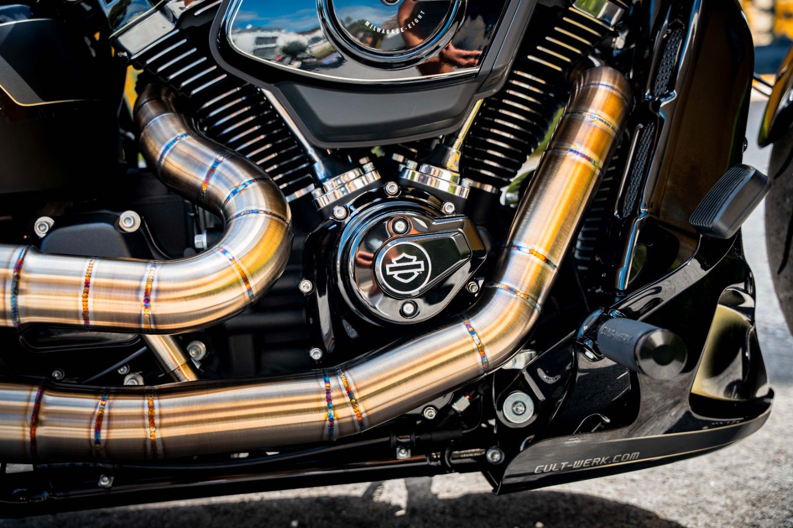 HARLEY DAVIDSON Breakout 117 2025 "Black Racing" by CULT-WERK