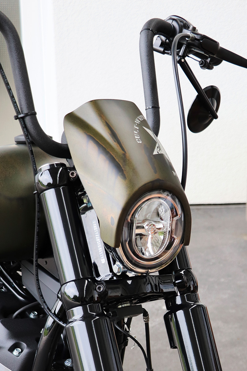 HARLEY SOFTAIL - Scheinwerfermaske CUSTOM (BJ. Street Bob & Softail Standard ab 2018)