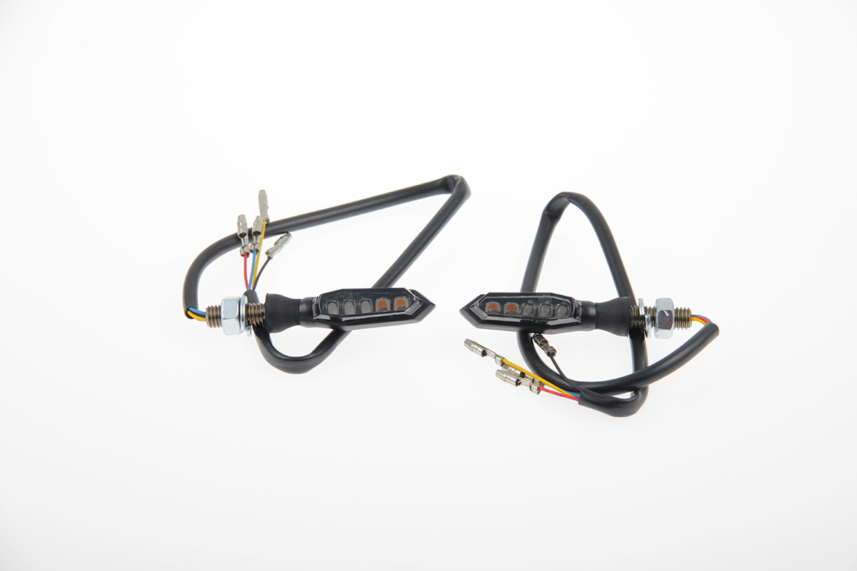 HARLEY - LED Rücklicht / Blinker 3 in 1 (schwarz mit getöntem Glas)