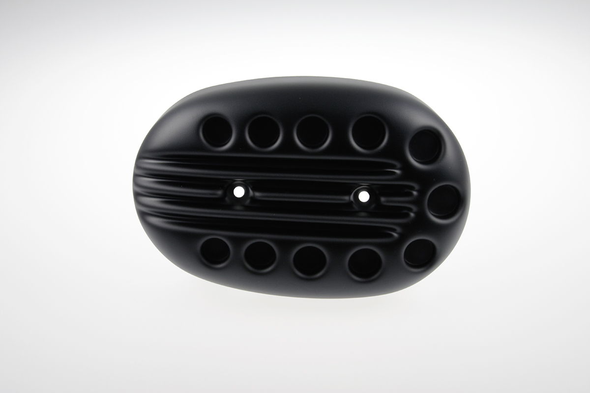 HARLEY SPORTSTER - Luftfilterdeckel SLOTTED (BJ. SPO 2004 bis 2015, lackierfähig)