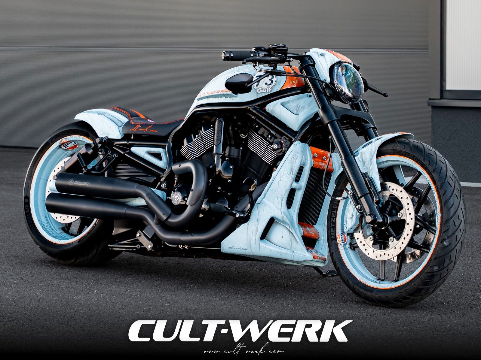 HARLEY DAVIDSON V-Rod Night Rod Special "GULF" by Cult-Werk