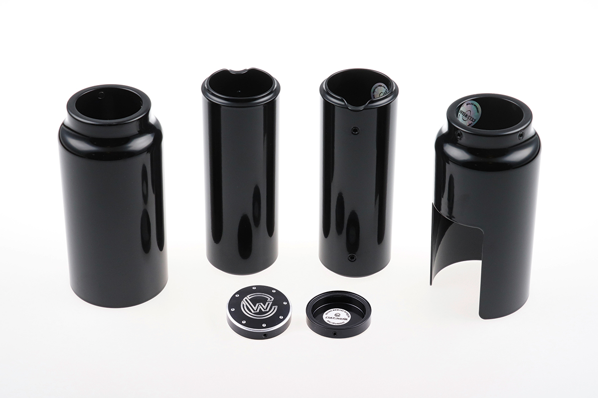 INDIAN SCOUT - Gabel Cover Kit "Long Version" (BJ. Bobber ab 2018, mit Fräsung)