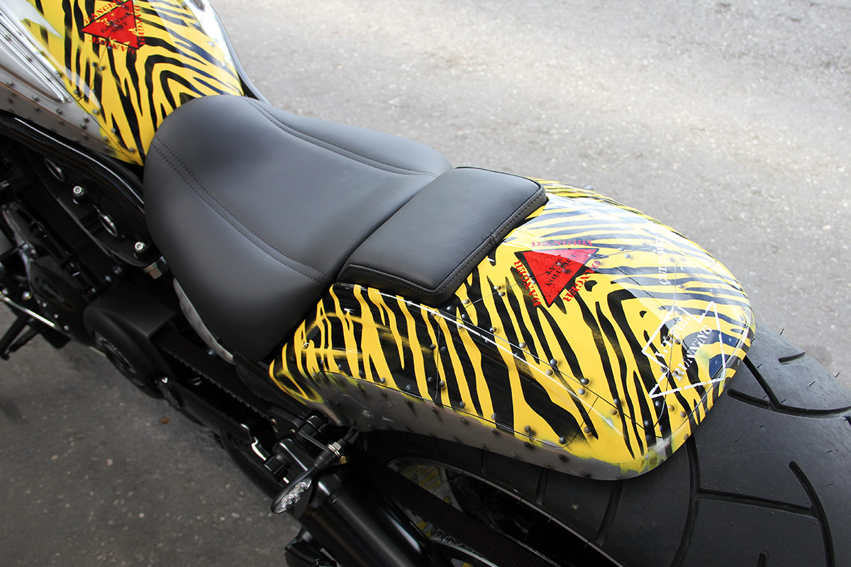 HARLEY V ROD NIGHT ROD SPECIAL - Heckumbau RACING (BJ. 2007 - 2017, 2-Sitzer)