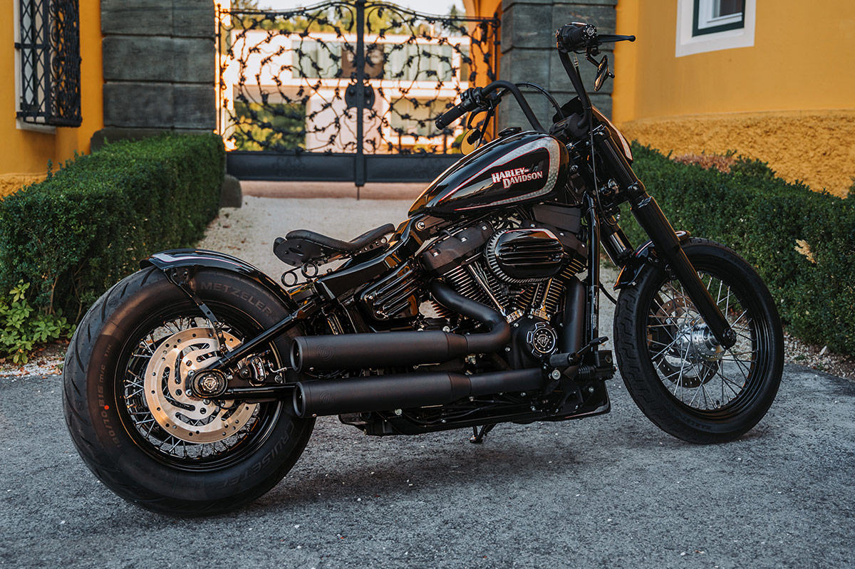 Rahmenabdeckung (passend für Harley-Davidson Modelle: Street Bob & Softail Standard ab 2018)