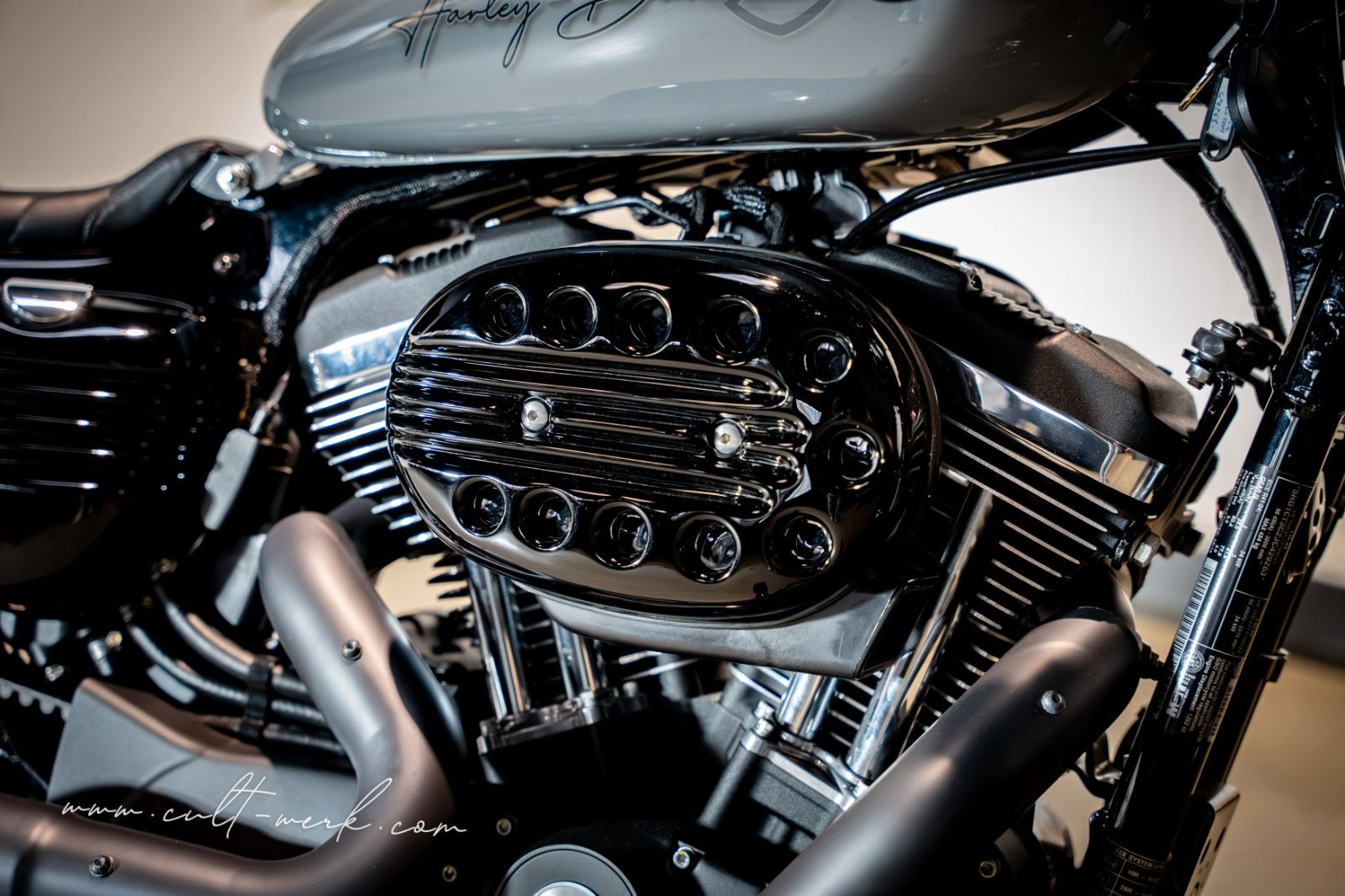 HARLEY DAVIDSON SPORTSTER 1200 CUSTOM "NARDO GREY" 48 by CW