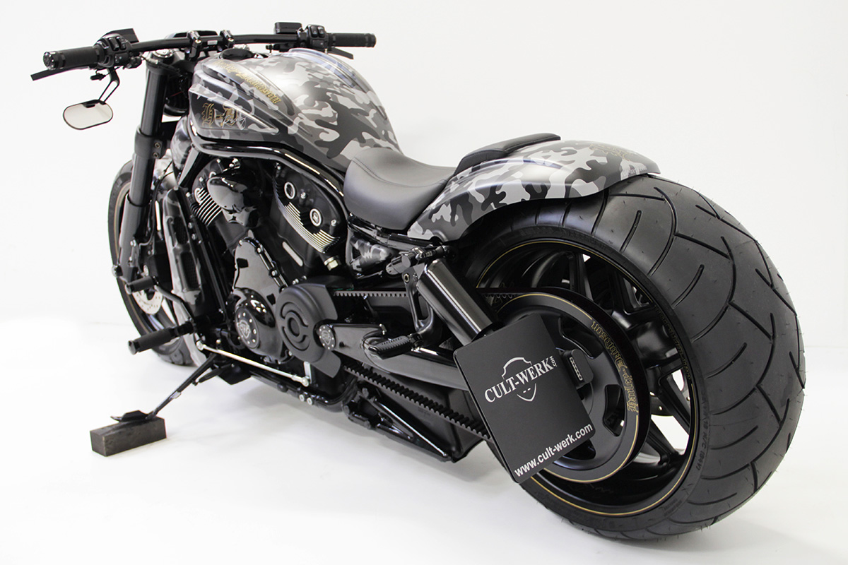HARLEY V ROD NIGHT ROD SPECIAL - Kennzeichenhalter mit TÜV (BJ. 2002 - 2017)