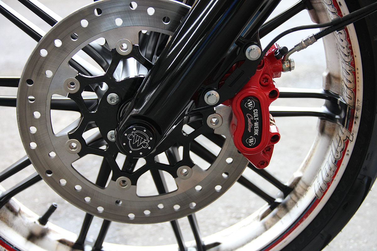 HARLEY - Bremssattel Cover 3D (Cult-Werk Customs)