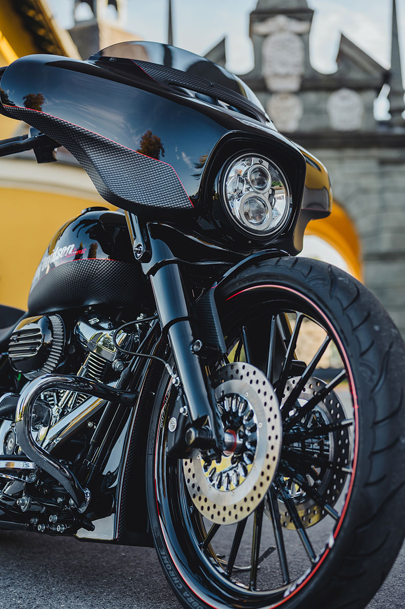HARLEY TOURING - LED Blinkerset CLEAN STYLE (BJ. Street Glide ab 2014, original Halogen)