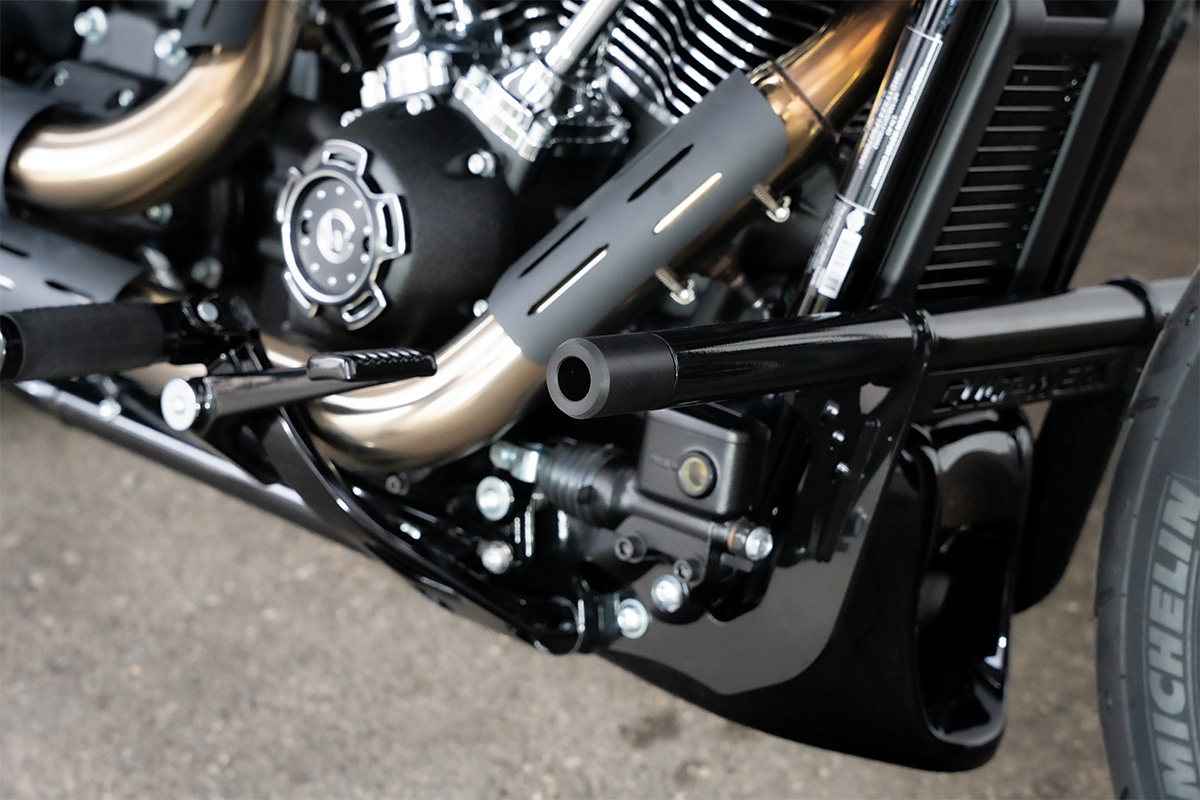 Crash Bar vorne "Clubstyle" (passend für Harley-Davidson Modelle: alle Softail mit Mid-Controls)