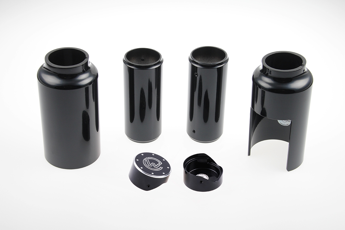 HARLEY BREAKOUT - Gabel Cover Kit (BJ. ab 2018, mit Fräsung)