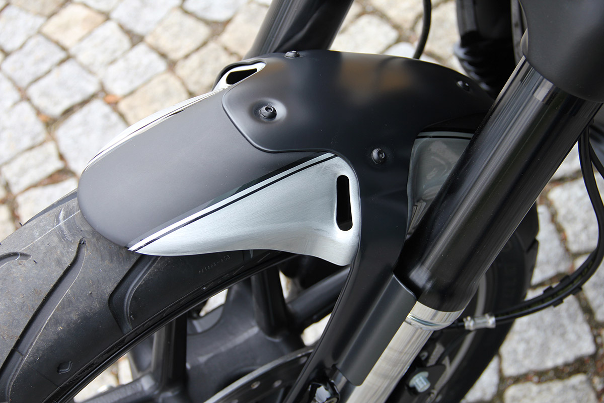 HARLEY V ROD NIGHT ROD SPECIAL - Frontfender SPECIAL (BJ. 2012 - 2017, inkl. 8 Stk. Schrauben)
