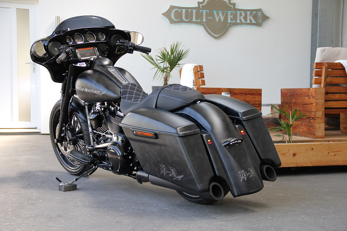 Heckumbau CUSTOM V1 (passend für Harley-Davidson Modelle: Touring ab 2014)