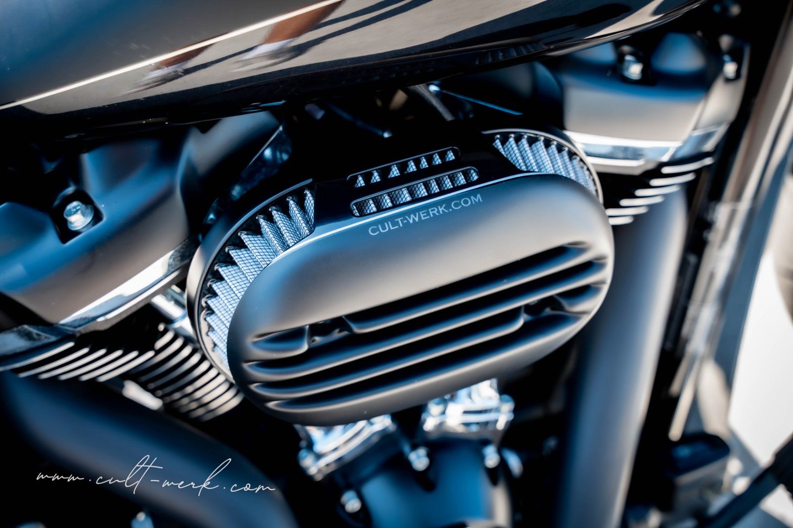 Harley-Davidson Fat Boy 114 "Black Racing" by Cult-Werk