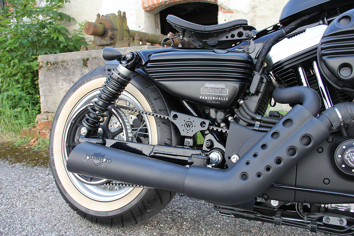 HARLEY SPORTSTER - Beltschutz kurz (BJ. alle SPO)