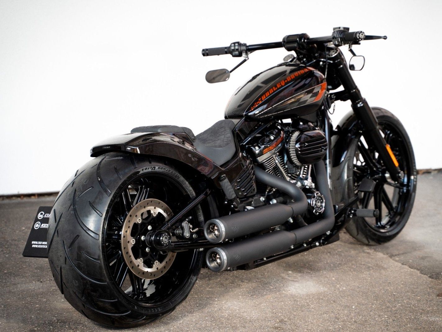 Harley-Davidson Breakout 114 "Orange Racer" by Cult-Werk