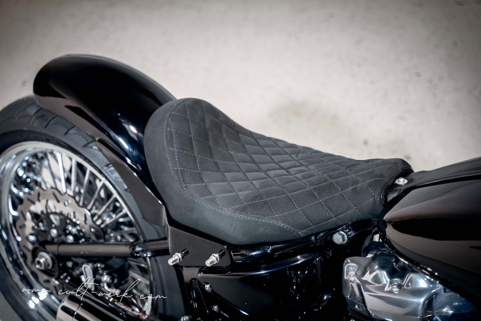 HARLEY DAVIDSON SOFTAIL SLIM CUSTOM APE KLAPPE 21 BIG SPOKE 200