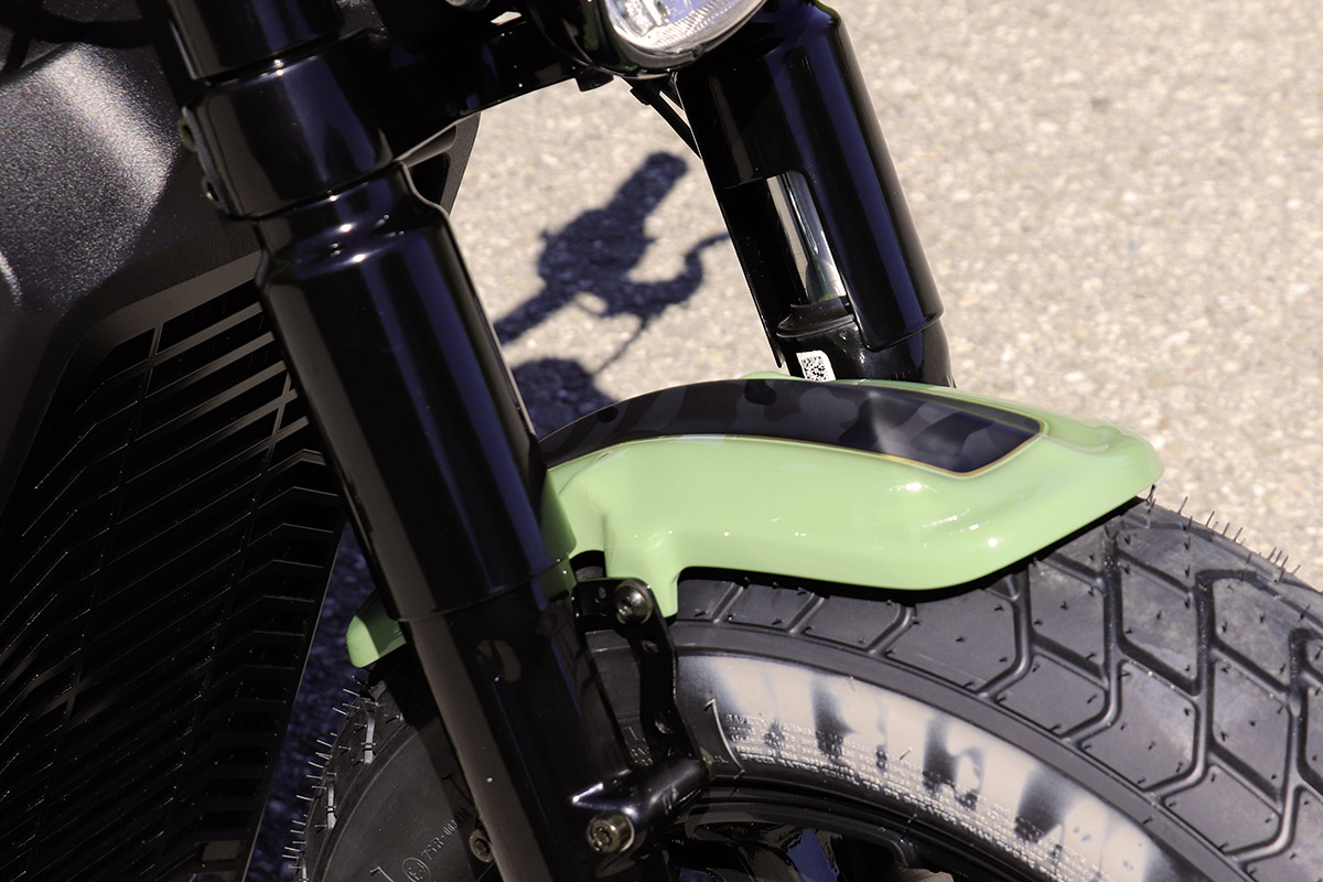 Frontfender OLD SCHOOL (passend für Indian Motorcycle Modelle: Scout Modelle ab 2015)