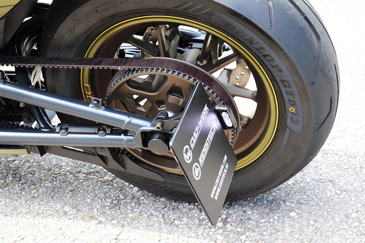 Kennzeichenhalter mit TÜV (passend für Harley-Davidson Modelle: Sportster S ab 2021)