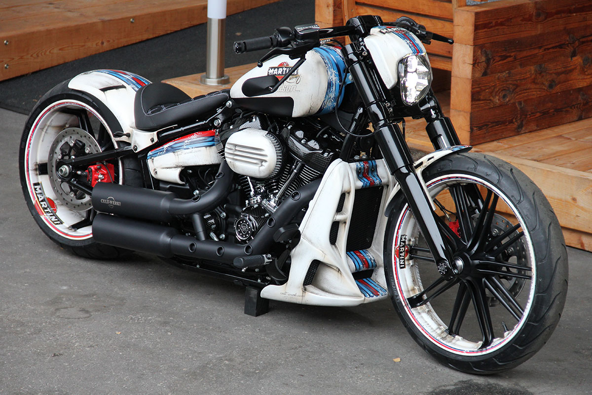 HARLEY SOFTAIL - Kühlerverkleidung RACING (Breakout ab 2018 & FXDR)