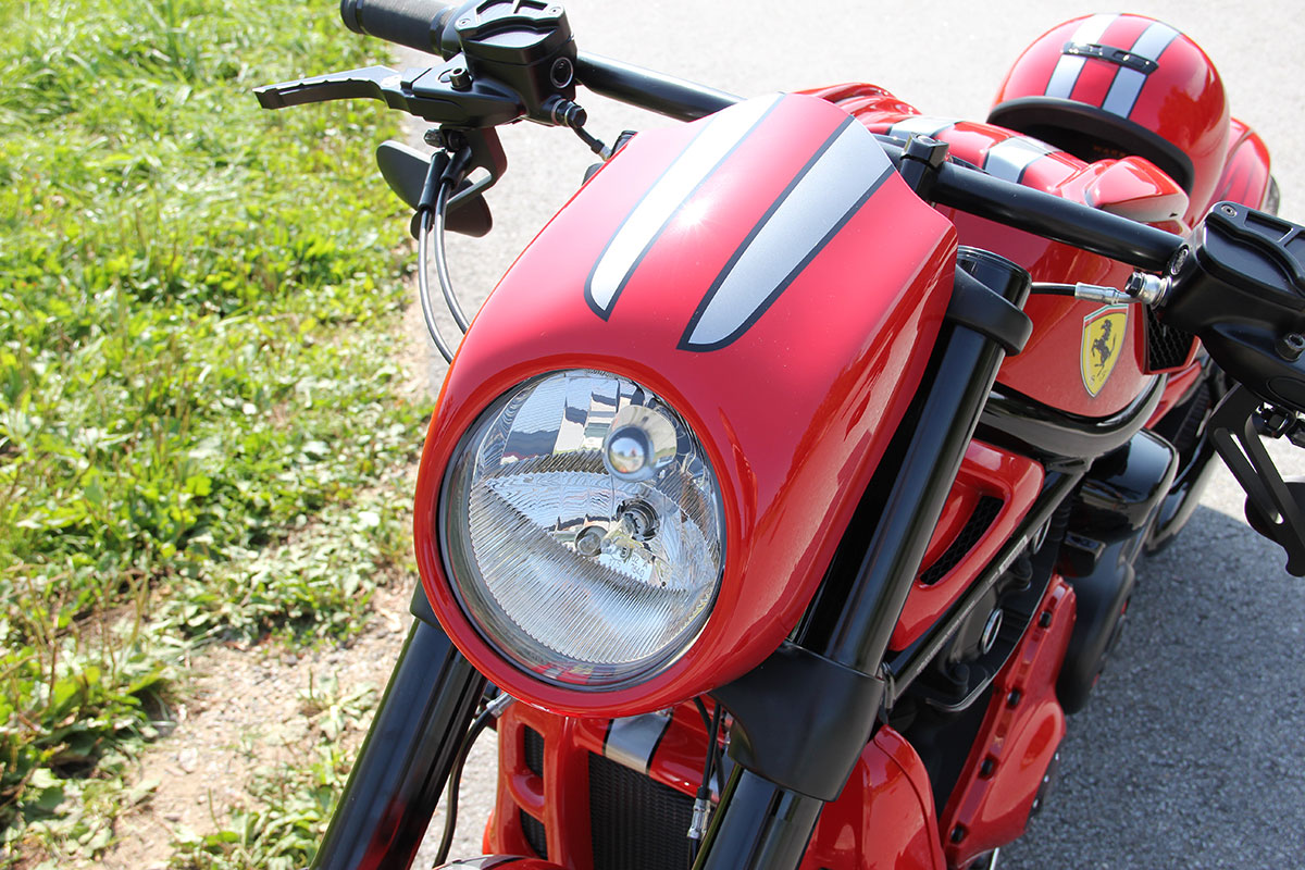 HARLEY V ROD NIGHT ROD SPECIAL - Scheinwerfermaske (BJ. 2012 - 2017)