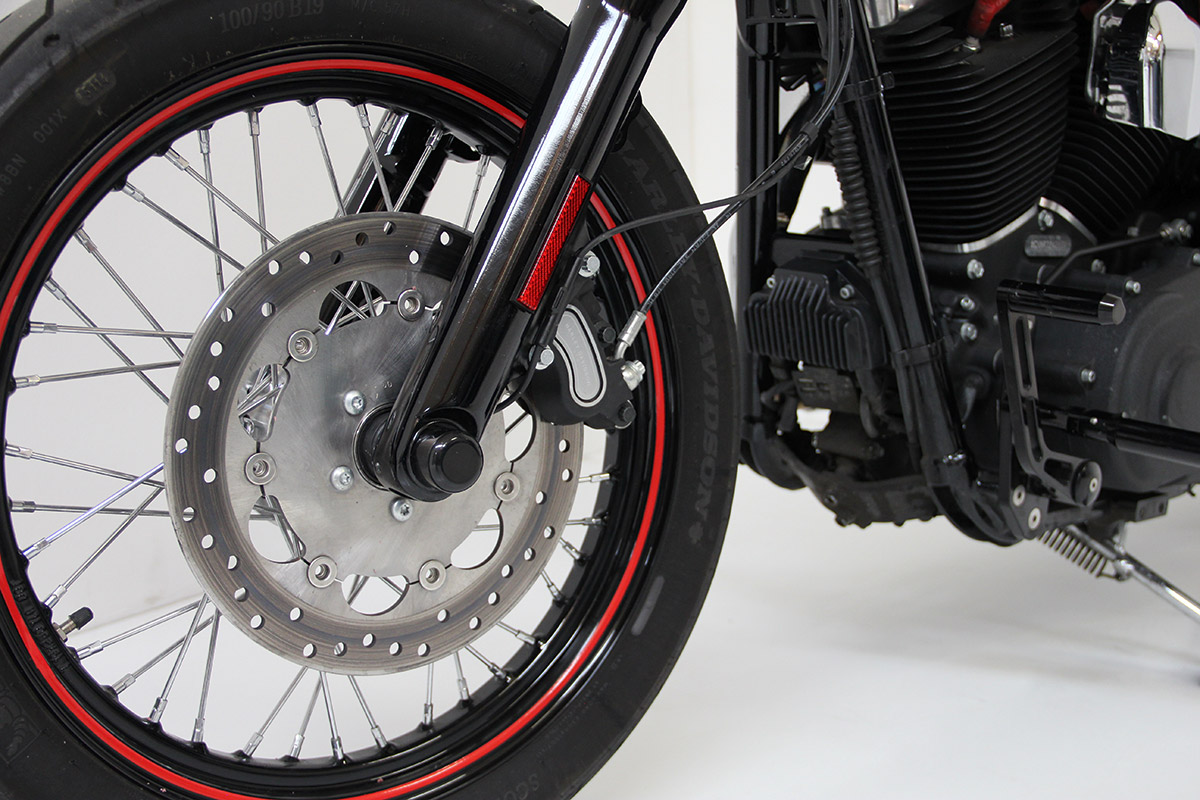 HARLEY - Achscover vorne (diverse Harley Modelle)