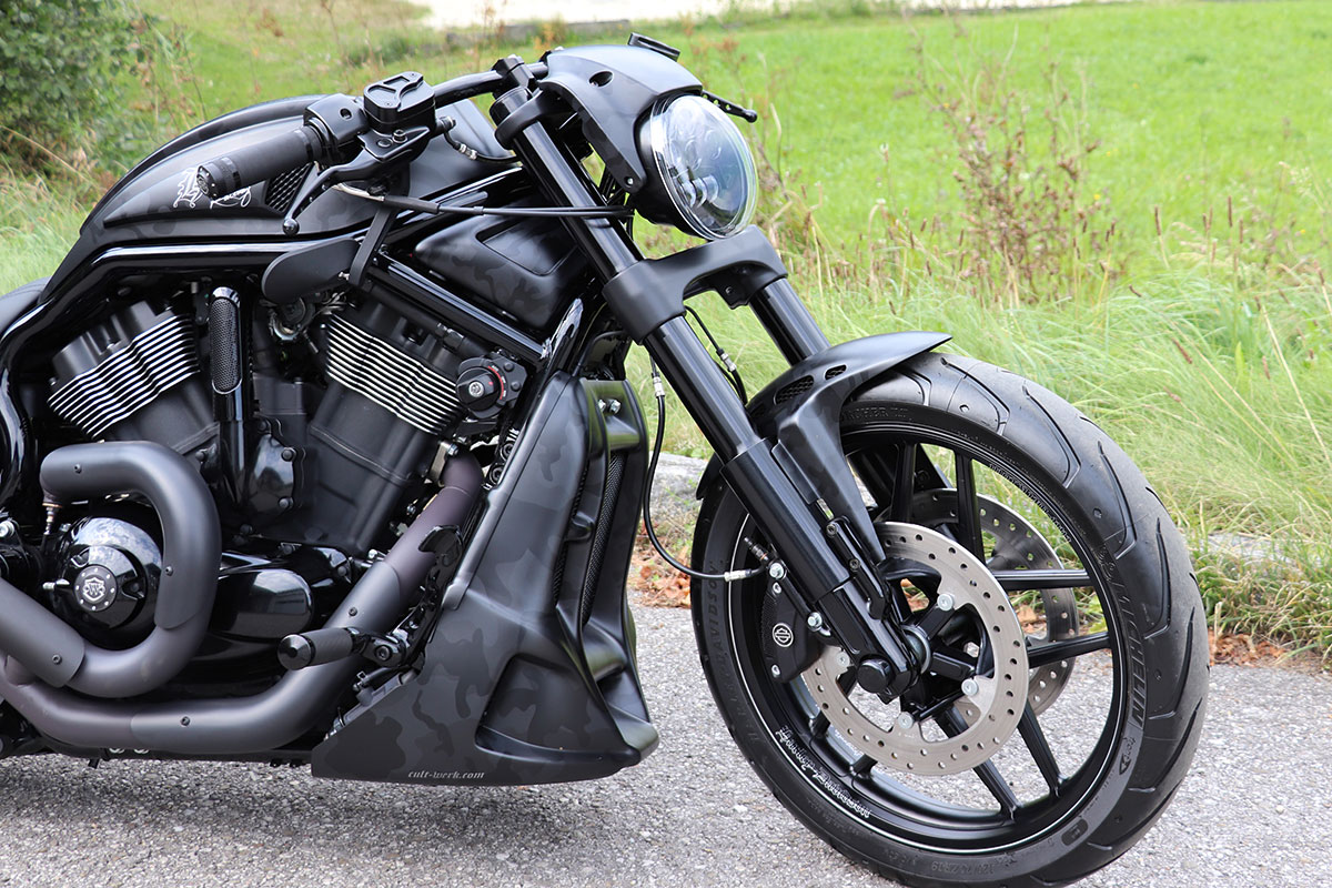 HARLEY V ROD NIGHT ROD SPECIAL - Kühlerverkleidung RACING (BJ. 2002 - 2017)