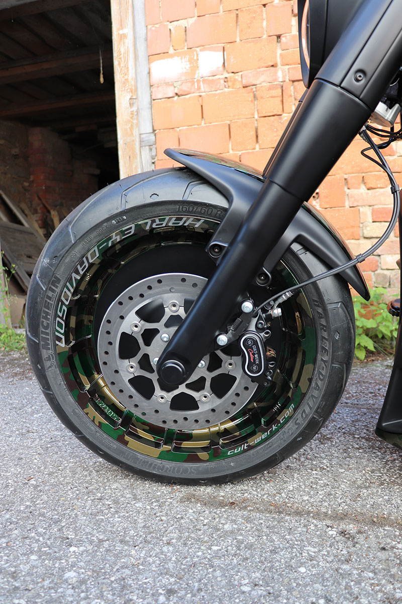 HARLEY SOFTAIL - Achscover vorne (BJ. ab 2018)