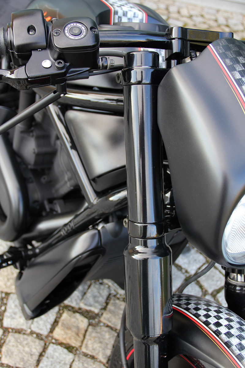 Gabel Cover Kit (passend für Harley-Davidson Modelle: VRSC V-Rod ab 2002 - 2006)