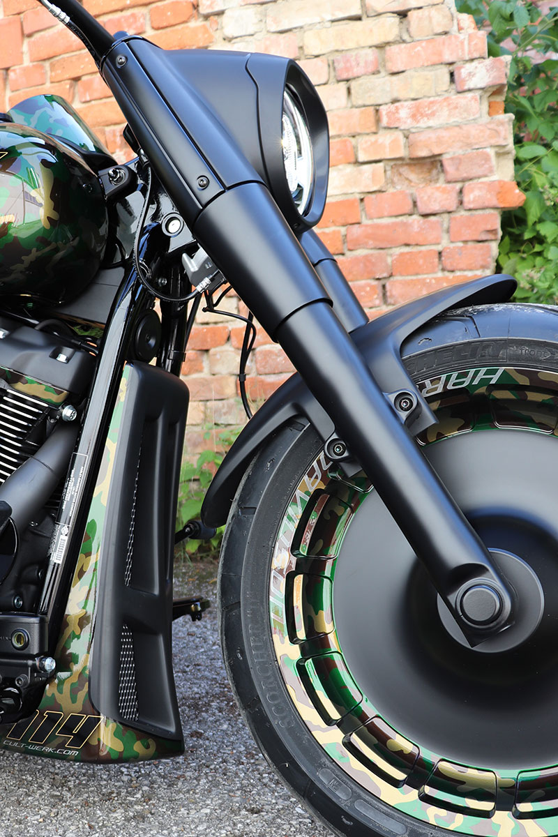 HARLEY SOFTAIL - Achscover vorne (BJ. ab 2018)