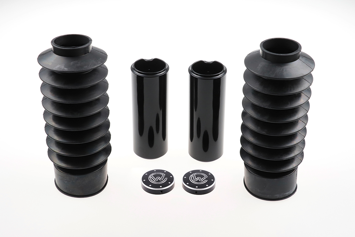 INDIAN SCOUT - Gabel Cover Kit "Long Version" (BJ. Bobber ab 2018, mit Fräsung)
