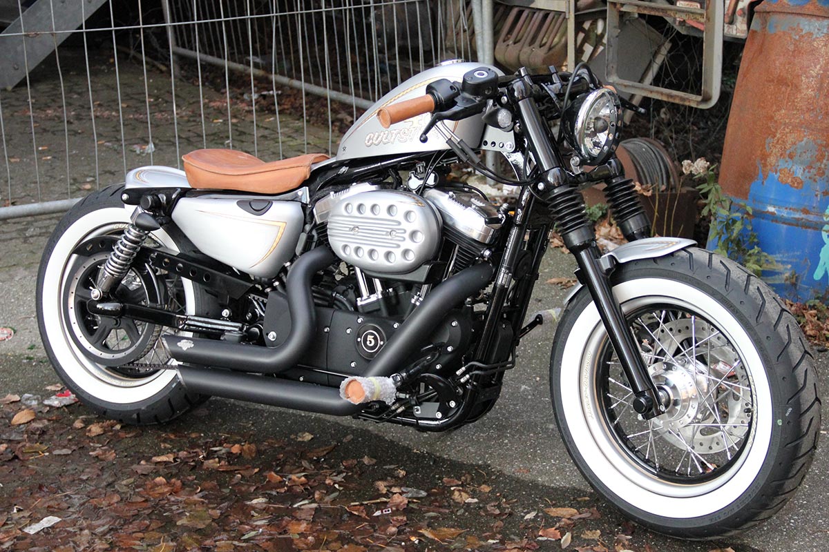 HARLEY SPORTSTER - Frontfender OLD SCHOOL (BJ. alle SPO 48 bis 2015, lackierfähig)