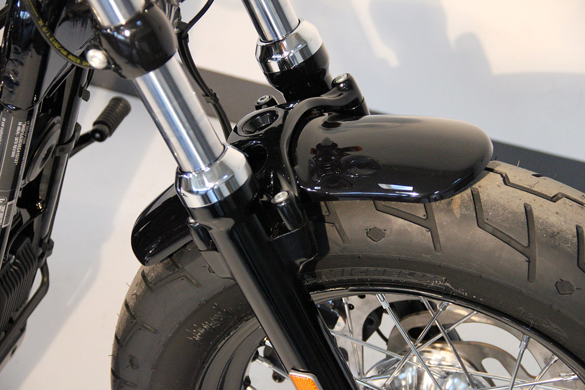 HARLEY SPORTSTER - Frontfender BOBBER (BJ. alle SPO 48, schwarz glänzend)