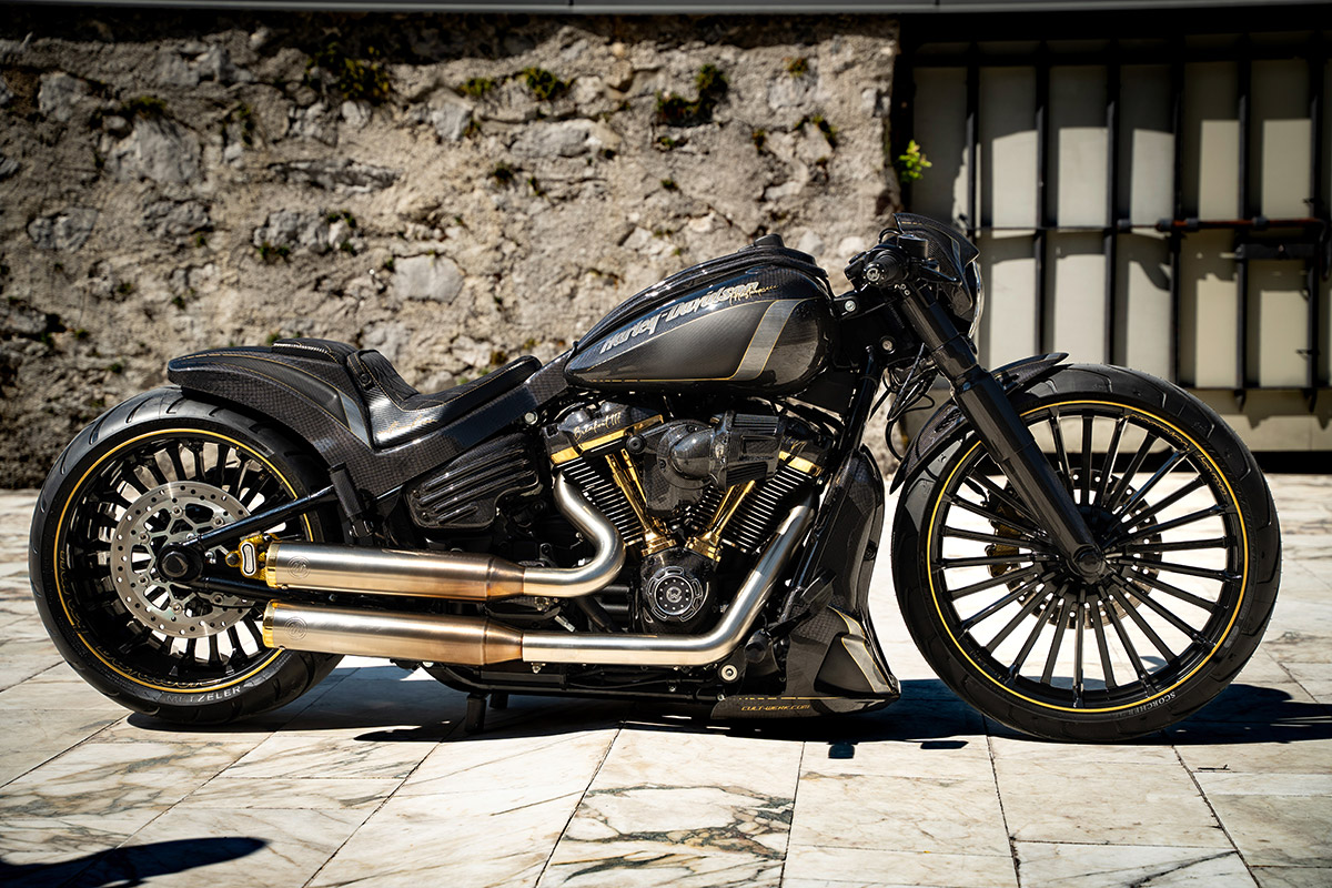 Heckumbau RACING (passend für Harley-Davidson Modelle: Breakout ab 2023)