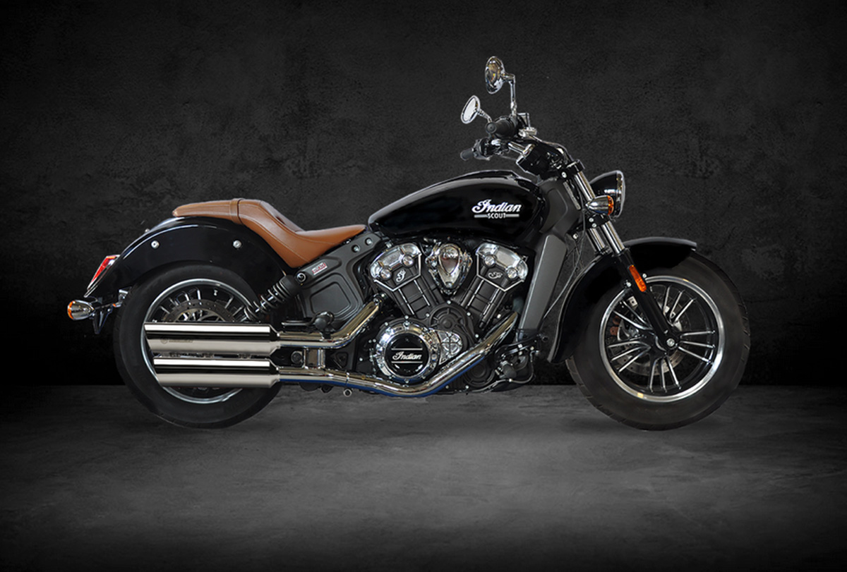 INDIAN SCOUT - KESSTECH Endtöpfe 2in2 Brave Standard (Scout ab 2017)