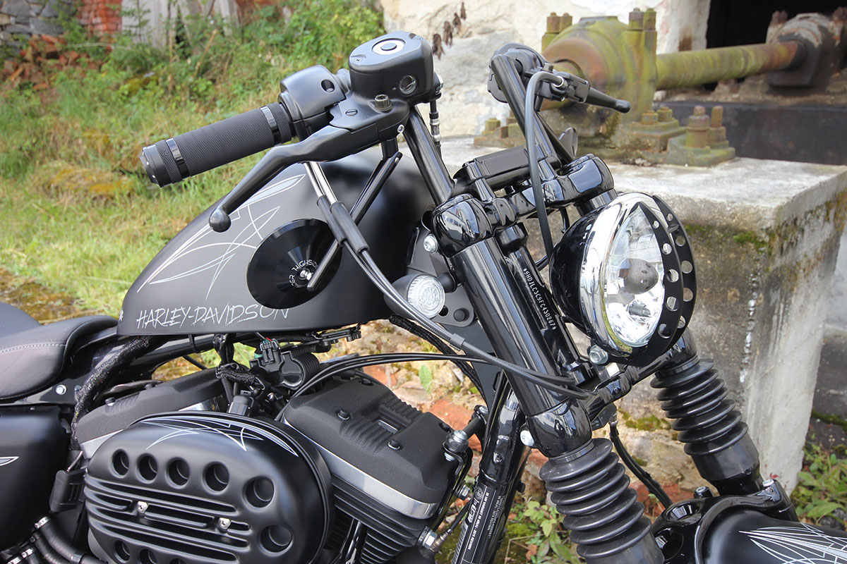 HARLEY SPORTSTER - Zündspulenhalter (BJ. alle SPO)