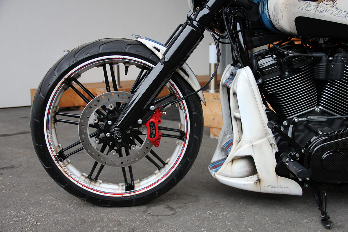 HARLEY - Bremssattel Cover 3D (Cult-Werk Customs)