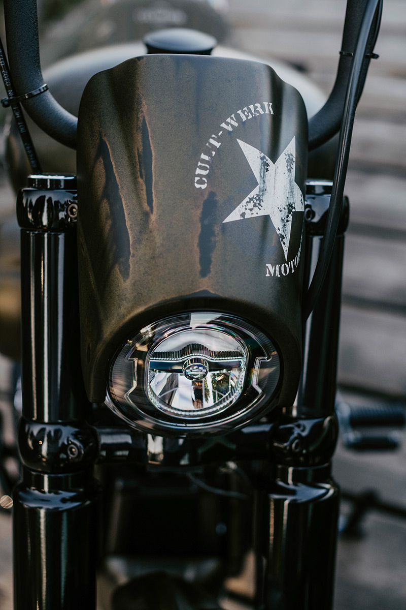 Obere Gabel Cover (passend für Harley-Davidson Modelle: Street Bob & Softail Standard ab 2018)