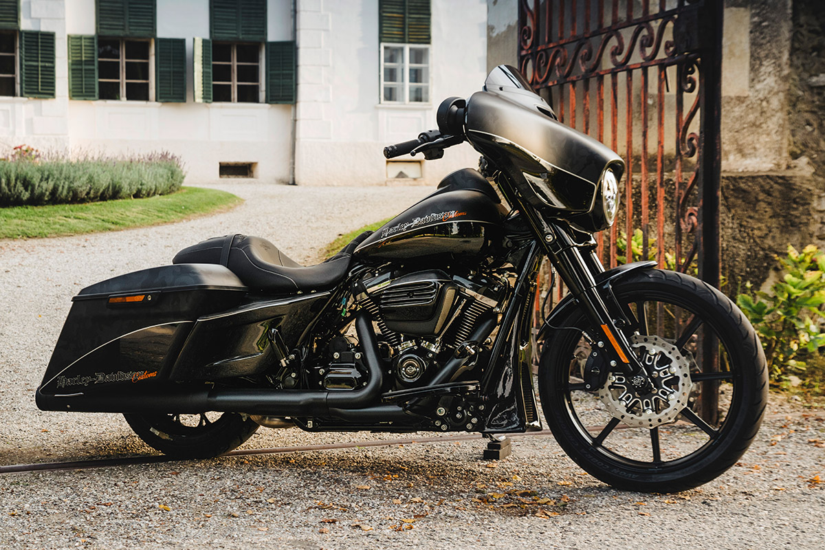 HARLEY TOURING - Seitendeckel Set CUSTOM (BJ. Touring ab 2009)