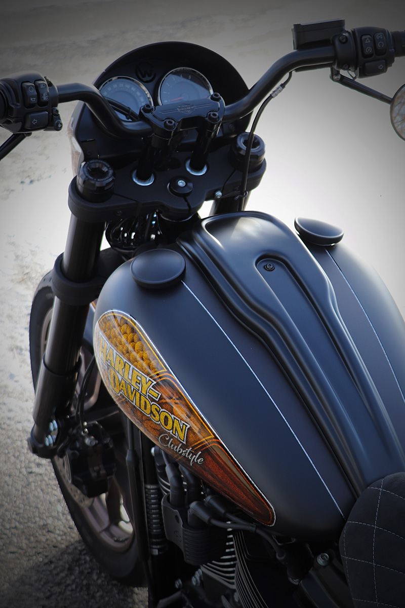 HARLEY LOW RIDER S - SET Dash Cover inkl. Tachoversatz (BJ. ab 2018 bis 2021)