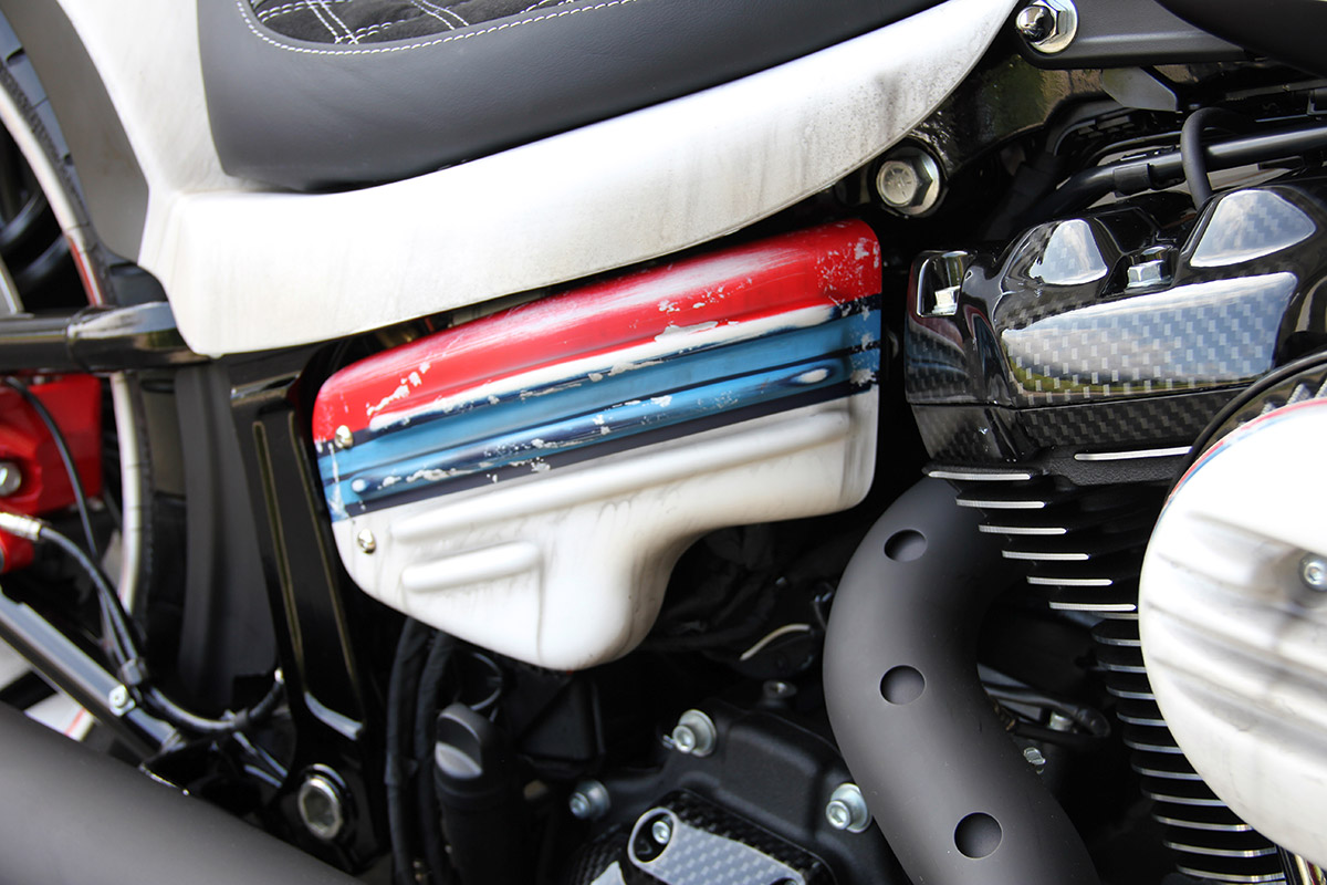 HARLEY SOFTAIL - Seitendeckel Set RACING (BJ. ab 2018)