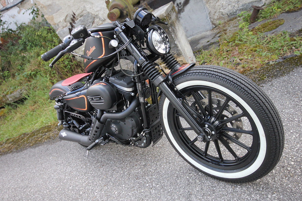 HARLEY SPORTSTER - Achscover vorne (BJ. alle SPO bis 2015 + 883 bis aktuell, mit Fräsung)