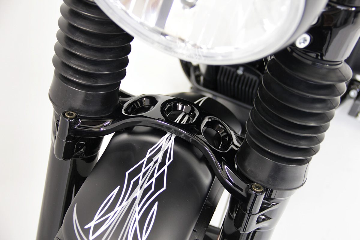 HARLEY SPORTSTER - Schrauben Kotflügel schwarz (BJ. alle SPO 48)