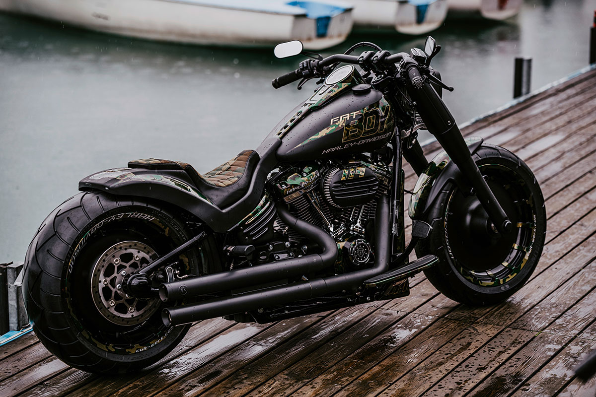 HARLEY SOFTAIL - KESSTECH Klappenanlage 2in2 "Drags" (Softail ab 2018 bis 2020)