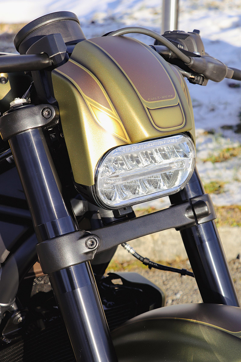 HARLEY SPORTSTER S - Scheinwerfermaske NRS STYLE (BJ. ab 2021)