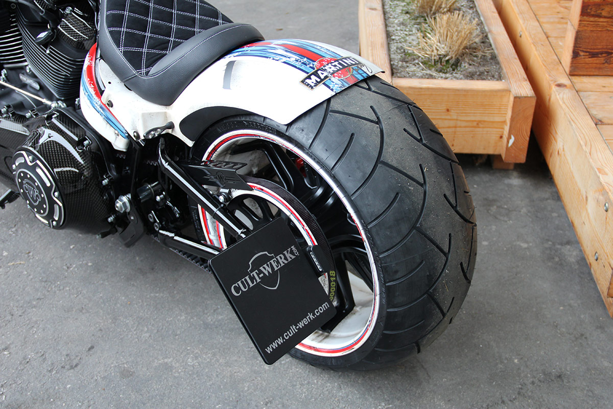 HARLEY SOFTAIL - Kennzeichenhalter mit TÜV (BJ. ab 2018)