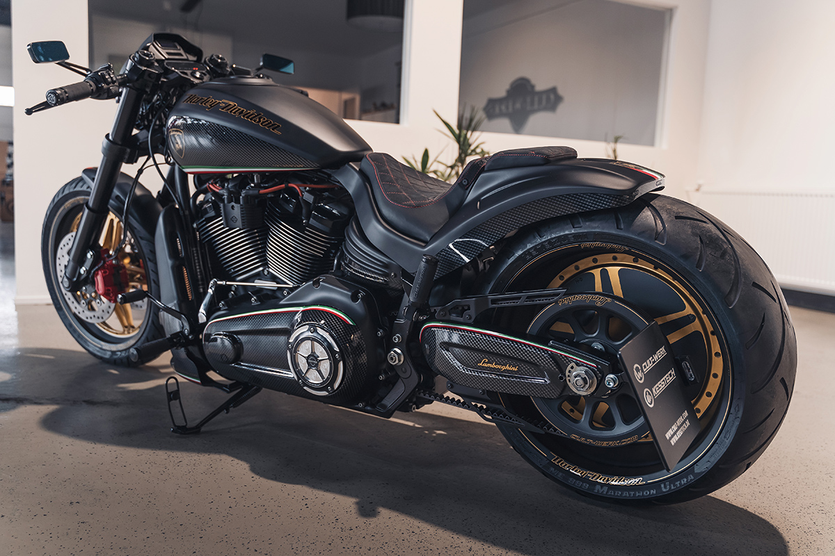 Heckumbau RACING (passend für Harley-Davidson Modelle: FXDR ab 2019)